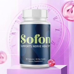 1-3PK SofSofonfon Nerve Health Supplement 60ct Supports Nerve Function-New