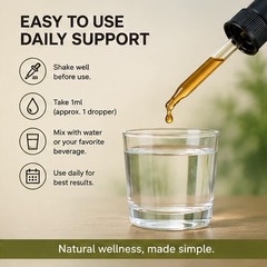 All-Natural Mullein Drops With Ginger & Lemon For Lung Cleansing Formula Brand
