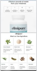 1-4 bottles Elimipure Detox Cleanse Gut Health 360 Capsules popular New EXP 2027