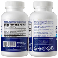 Dr. Maxwell Alpha GPC 600mg + Uridine, a Choline 60 Count (Pack of 1)