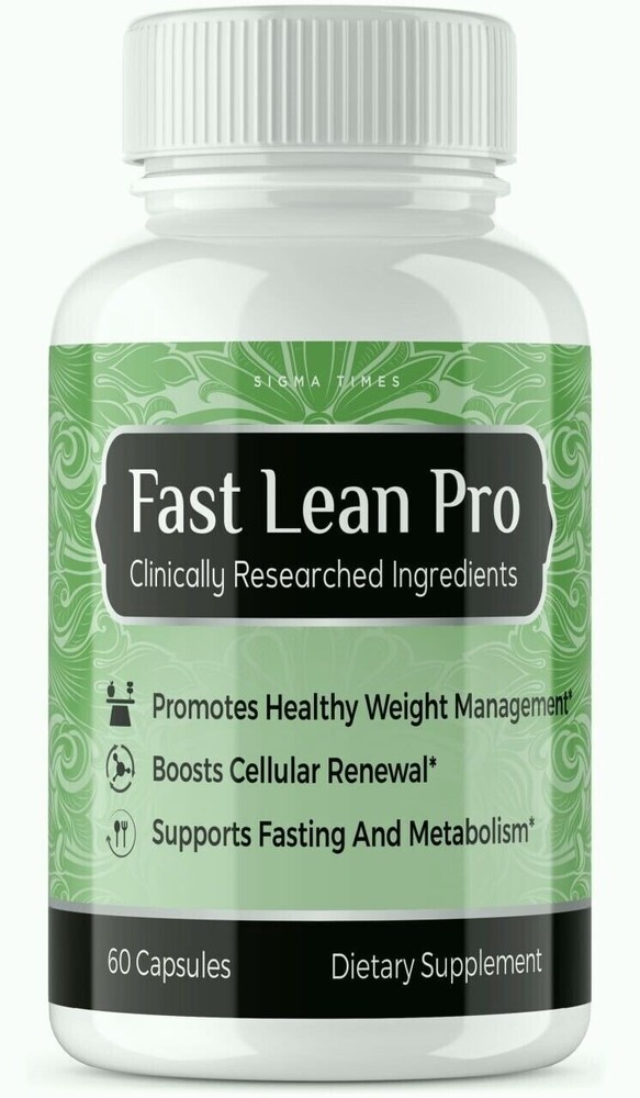 6 BOTTLES !! Fast Lean Pro Capsules – Dietary Supplement – 360 Count