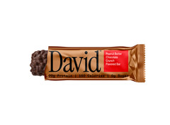 David Bronze Protein Bars Peanut Butter Chocolate Crunch 12ct 20g Protein