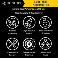 Nugenix® Maxx Testosterone – Boost Free Testosterone, Muscle & Libido 30 Serves