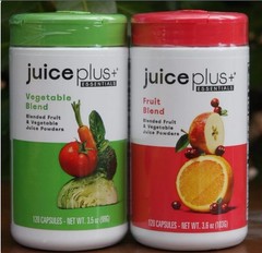 Juice Plus Vegetable & Fruit Blends 240 Capsules 2 Mo Supply 12/2027 New Sealed