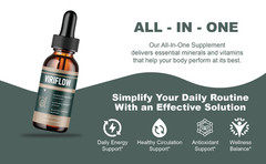 (5 Pack) ViriFlow Drops, ViriFlow Prostate Health Liquid Supplements (10oz)