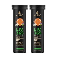 Auric Liver Detox with Milk Thistle & Ayurvedic Herbs for Liver Health