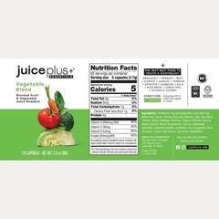 Juice Plus+ Fruit, Vegetable, Berry & Omega Blend Capsules – Nutrition from 30 F