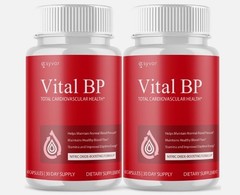 (2 Pack) Vital BP Advanced Blood Support Vitamin Formula VitalBP 120 Capsules