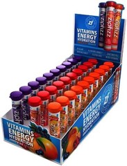 Zipfizz Multi-Vitamin Energy Hydration Drink Mix, Variety Pack, 30 Tubes