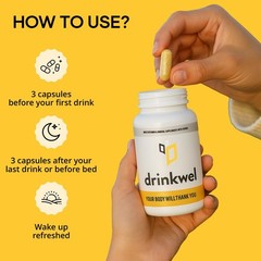 drinkwel for Better Mornings – Premium Multivitamin 90 Count (Pack of 1)