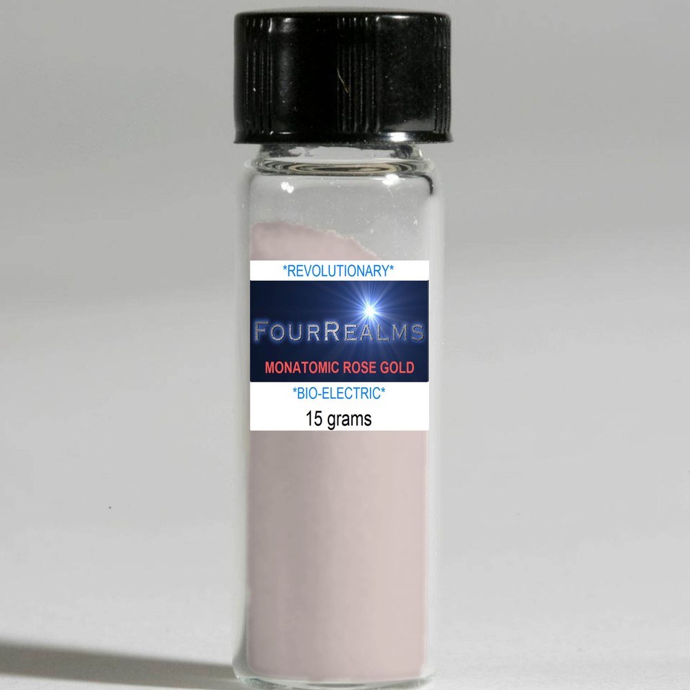 Monatomic Rose Gold most POTENT Ormus Stage 2 – 1 5 Grams FourRealms BESTSELLER