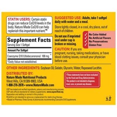 Nature Made Value Size CoQ10 (100mg) – 72 Softgels Exp: 03/2025 New