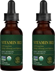 Global Healing Center – Vitamin B12 5000 mcg,Organic Sublingual Liquid Drops | 3