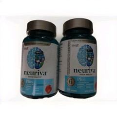 Neuriva Plus Brain Strawberry 50 X 2 = 100 GUMMIES Exp 12/26 & 7/26