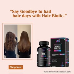 HAIR.BIOTIC HairBiotic 30 Veg Tablets Pack of 5