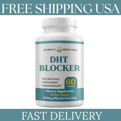 Revival Simply DHT Blocker – Promote Healthy Hair Growth – 60 Capsules