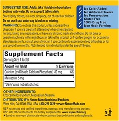 Nature Made Melatonin 5mg Extra Strength Tablets, 100% 90 Count (Pack of 1)