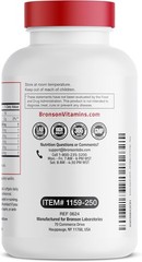 Bronson Antarctic Krill Oil 2000 mg with Omega-3s EPA, 250 Count (Pack of 1)