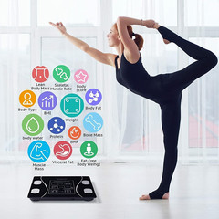 Smart Scale for Body Weight BMI Bluetooth Body Fat Scale Digital Bathroom Scale
