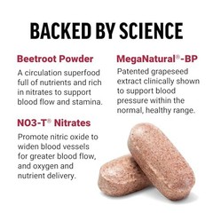 Beet Root Powder Tablets 120 Count Grape Seed Extract Nitric Oxide Booster