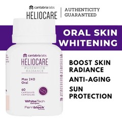 HELIOCARE PureWhite Radiance MAX240 Anti Melasma White Skin Radiance 60 Caps