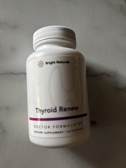 (20) Bright Naturals Thyroid Renew Thyroid Support Supplement 60 Caps w/ Zinc