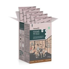 TrueBasics Clean Whey Protein Powder (Chocolate, 35gx5) Protein per Sachets j808