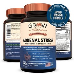GROW VITAMIN ADRENAL STRESS ADVANCED FORMULA – 90 Capsules