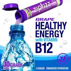 Zipfizz Multi-Vitamin Energy Hydration Drink Mix, 30 Tubes (PICK FLAVOR)
