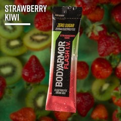 Electrolyte Drink Mix Packets – Strawberry Kiwi, Zero Sugar, Coconut Water Powde