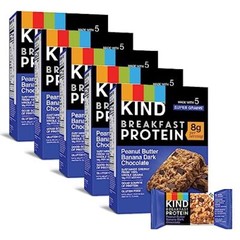 KIND Breakfast Healthy Snack Bar Peanut Butter Banana Dark Chocolate Gluten