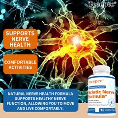 Maximum Power Sciatic Nerve Formula: Alpha Lipoic Acid Vitamin, Benfotiamine