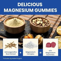 Deep Calm 14-In-1 Magnesium Complex Gummies – includes Ashwagandha & L-Theanine