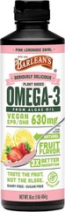Liquid Algae Omega 3 in Pink Lemonade Flavor – 16 oz Heart Health Support