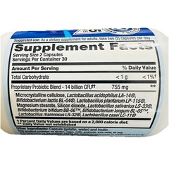 Nutrition Now PB8 Probiotic 60 Capsules Expires 04/26 Sealed New