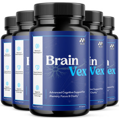 (5 Pack) BrainVex Advanced Support Vitamin Max Supplement Brain Vex 300 Capsules