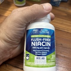 Niacin (Flush-Free) 500mg, 100 Cap, Vitamin