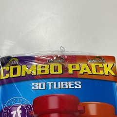 Zipfizz Combo 2-Pack (60 Tubes) Grape/Fruit Punch/Orange Soda