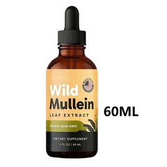 All-Natural RESPICLEAR Mullein Drops With Ginger & Lemon designed for Lung Clean