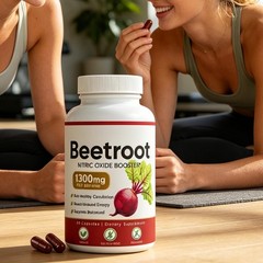 Lemeli Beetroot – 1300mg, Lemeli Beet Root Capsules, Boost Vitality, 60 Capsules