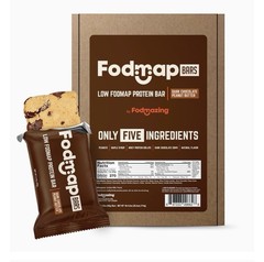 Fodmap Protein bars Dark Chocolate Peanut butter Banana Chip 12 pack