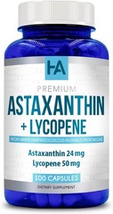 VitaPulse Astaxanthin 24mg with Lycopene 50mg Supplement 100 Vegetarian Capsu…
