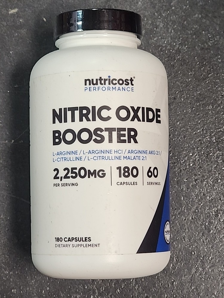 Performance Nitric Oxide Booster 180 Caps 2250 Mg