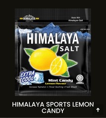Himalaya Salt Sports Candy Improve Hydration Throat Soothing Mint Candy 15g