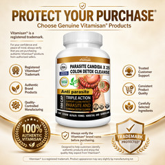 PARASITE DETOX BODY CLEANSE Complex Anti- PARASITE Support Cleanse 100 quick