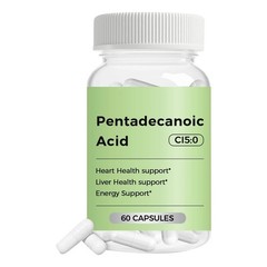Pentadecanoic Supplement, C15 Acid, High Sheep Altitude Milk |60 Capsules 1|3 PC