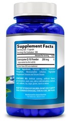 COQ10 200mg / 200 CAPS Antioxidant, Heart Health Support, Increase Energy / USA