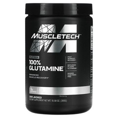 Muscletech Platinum 100 Glutamine 10 65 oz 302 g Banned Substance Free, GMP