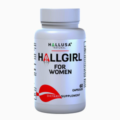 HALLGIRL – SUPPORT AGUAJE ENHANCEMENT – WOMEN AND MEN- 60 CAP