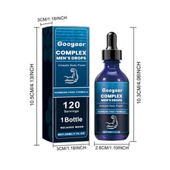 USA Complex Men’s Drops Secret Drops for Strong Men,Male Supplement Drops 30ML